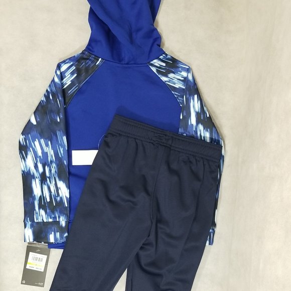 NWT Under Armour Boys Size 4 Track Suit Full Zip Jacket Pant Set - Picture 5 of 6